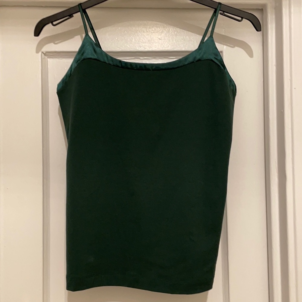 NWT Banana Republic Forest Green Tank Top M